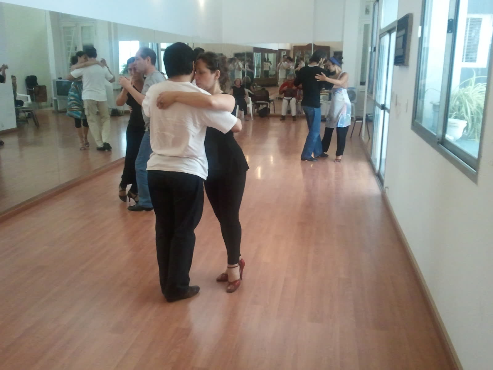 Formación de tango en Buenos Aires